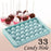 Plastic Round BPA Free Reusable Ice Cube Ice Ball Mold / Lolli Candy Maker (20x12cm)