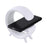 Smart Alarm Clock with G-Shape RGB Light Bluetooth Speaker, Wireless Charging (1 Pc)
