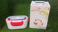 Electric lunch box with heating elements, portable design