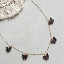 Golden Chain  Butterfly Pendant Necklaces