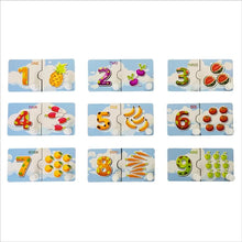 TodFod Wooden Learning Puzzle – Numbers & Shapes
