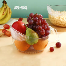 Supermom Transparent Multipurpose Plastic Bowl with Handle (1 Pc)