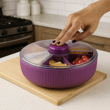 Rotating Dry Fruit & Snack Storage Container