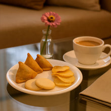 Plastic Round Dinner Serving Plate – 19 cm (1 Pc)