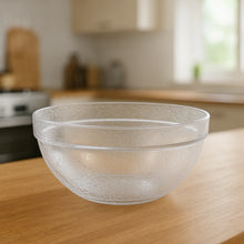 Transparent Textured Plastic Idli Mixing Bowl (1 Pc)