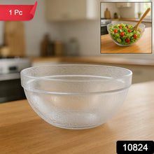 Transparent Textured Plastic Idli Mixing Bowl (1 Pc)