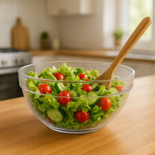 Transparent Textured Plastic Idli Mixing Bowl (1 Pc)