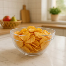 Transparent Textured Plastic Idli Mixing Bowl (1 Pc)