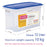 Varmora Smart Storage Containers | Rectangular Plastic Design | Clear Body | Airtight & BPA-Free | 10 KG & 15 KG Capacity