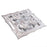 Multi-section airtight tray for snacks and dry fruits.
