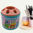 Plastic Round Multi-Purpose Toothpaste Stationary Pen Pencil Holder, Mini Desk Office Desktop Stationery Organizer Bathroom Shelves for Adults Multifunctional (1 Pc)