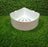 Triangle wall mount storage basket