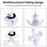 Solar Multi-Functional Emergency LED Light – USB Rechargeable, 5 Modes, Foldable, SOS & IP65 Waterproof