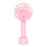 Mini portable fan for summer; ideal for offices and homes (batteries not included).