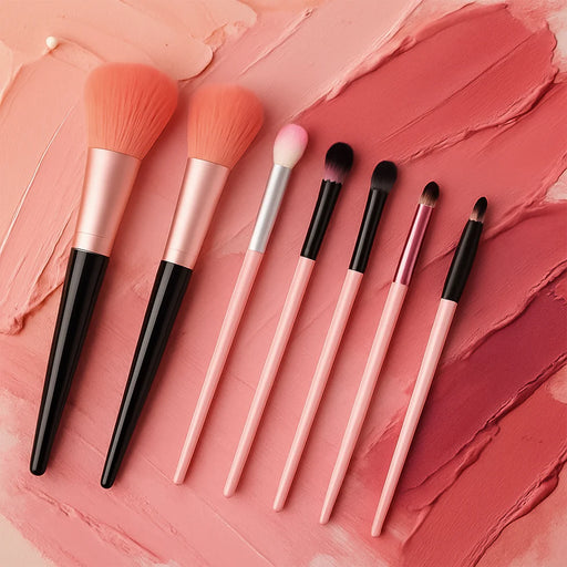 7-Piece Professional Makeup Brush Kit