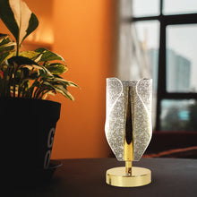Crystal USB Bedside Lamp – Contemporary Sparkle Design