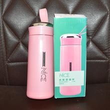 Pink Glass Hydration Bottle – 400ml Leak-Proof