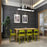 Tiles applied to wall.