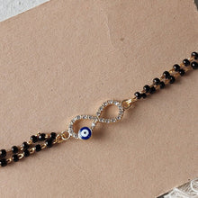 Infinity Evil eye Mangalsutra Bracelet
