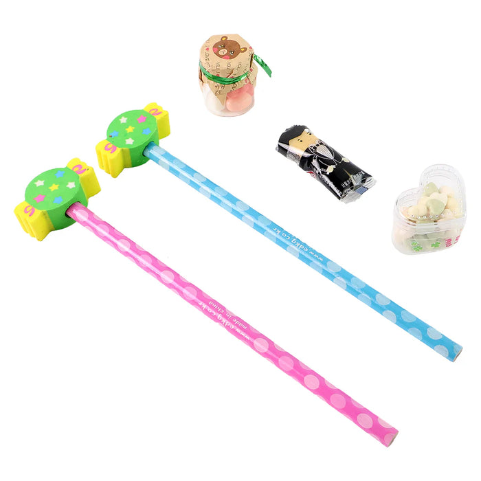 Colorful Candy-Inspired Pencil Set with Stationery – 1 Set