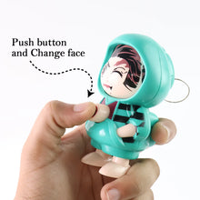 Cute Cartoon Character Keychain – Action Figure Design