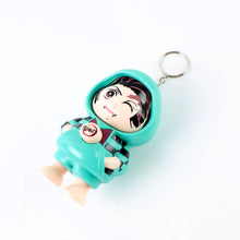 Cute Cartoon Character Keychain – Action Figure Design