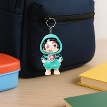 Cute Cartoon Character Keychain – Action Figure Design