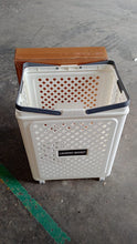 Laundry Storage Cart – Large Foldable Basket with Wheels for Easy Transport