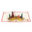 3D -Up Greeting Card (1 Pc): Birthday, Love, Christmas