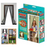 Magnetic Mesh Screen Door – Insect Protection Curtain for All Door Sizes | Durable Polyester Net with Hook & Loop Frame Closure
