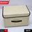 Cotton storage bin with handles