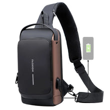 USB Charging Anti-Theft Shoulder Sling – Waterproof Sports Backpack