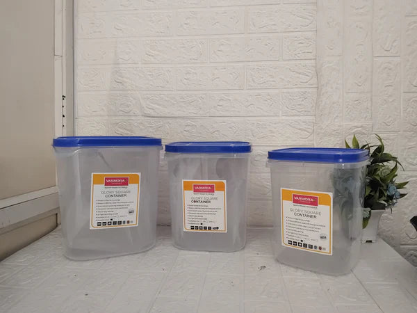 Varmora Glory Square Container 5, 7, 10 Ltr
