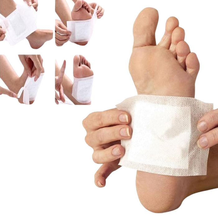 Kinoki Cleansing Detox Foot Pads, Ginger & salt Foot Patch - 30pcs (Set of 3)