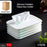 Simple Silicone Tissue Holder – Cube/Cylinder Tissue Box for Bathroom, Office, Car & Bedroom