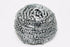 Round stainless steel scrubbers, pack of 12, perfect for tough stains.