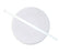 Durable plastic rolling pin for easy chapati preparation