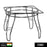 Decorative pot stand for living room or balcony use