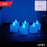 Blue LED Tea Light Candles (6 Pc)