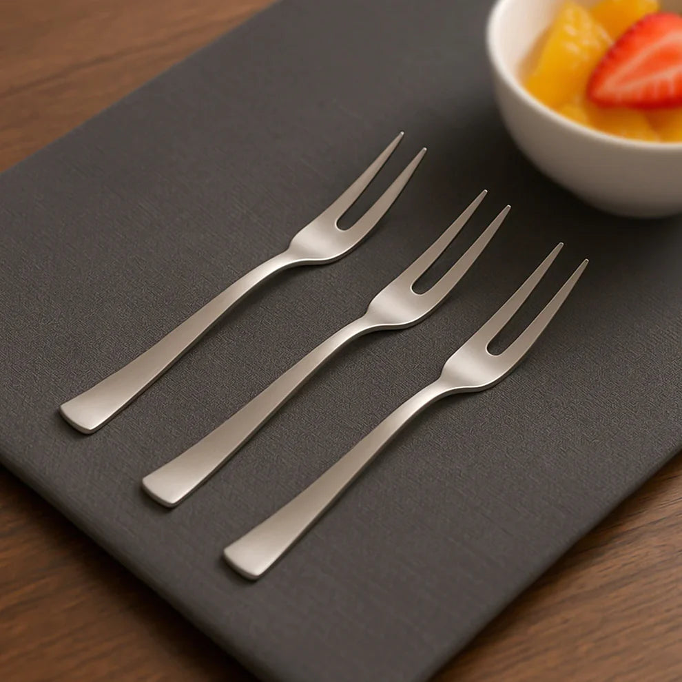 Mini Dessert & Fruit Fork - (3 Pc )