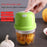 Rechargeable garlic and onion chopper