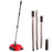 Dust cleaning mop with broom and pan
