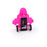 Mini pull back plane toy