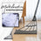 Broom with integrated scraper, designed for eco-conscious use