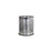 Stainless Steel Perforated Office Dustbin – Round, Pack of 1