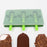 Ice Cream Mould sicle Mold, Cactus Shape Ice  Molds Homemade sicle for DIY Ice sicle, 3-Cavity Summer Food Kitchen Tools (1 Pc)