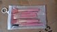8-Piece Mini Makeup Brush Kit – Portable Premium Synthetic Set with Case (Mix Colors)