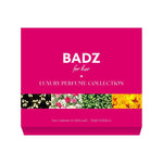 BADZ for HER - Luxury Perfume Collection - Gift box with 4 different fragrance (Honey, Queen, Love, Angel)