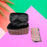 Travel makeup bag with small pouch, large capacity