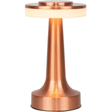 Touch LED Metal Desk Lamp – USB Rechargeable & Dimmable